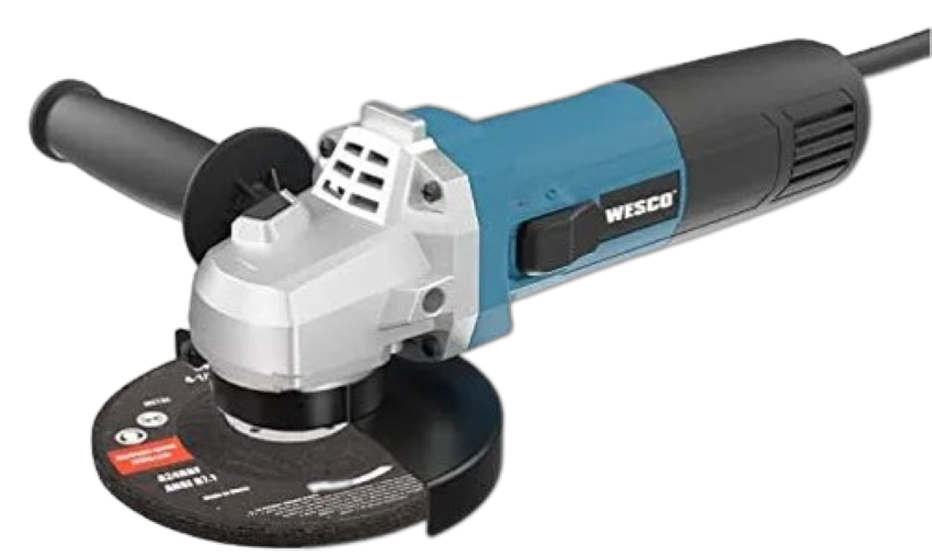 Esmeril WESCO 4 1/2" 720W 1 Año de Garantía - Obsequio 3 Discos de Corte
